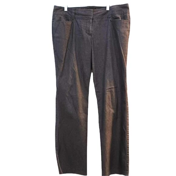 GUESS Dark Gray Straight Leg Pants Size 32 - Picture 1 of 7